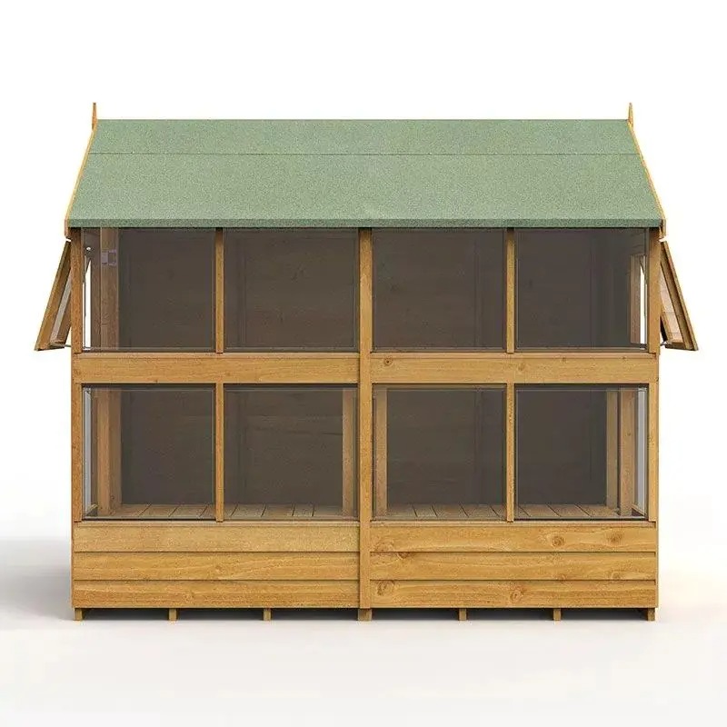 【Storage Shed】8' x 6' Forest Shiplap Potting Shed (1.8m x 2.4m)