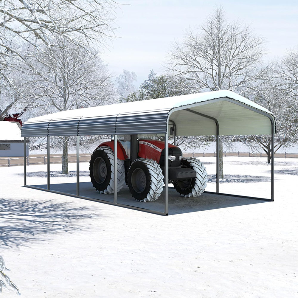 MUPATER Metal Carport, Heavy Duty Outdoor Carport Kit