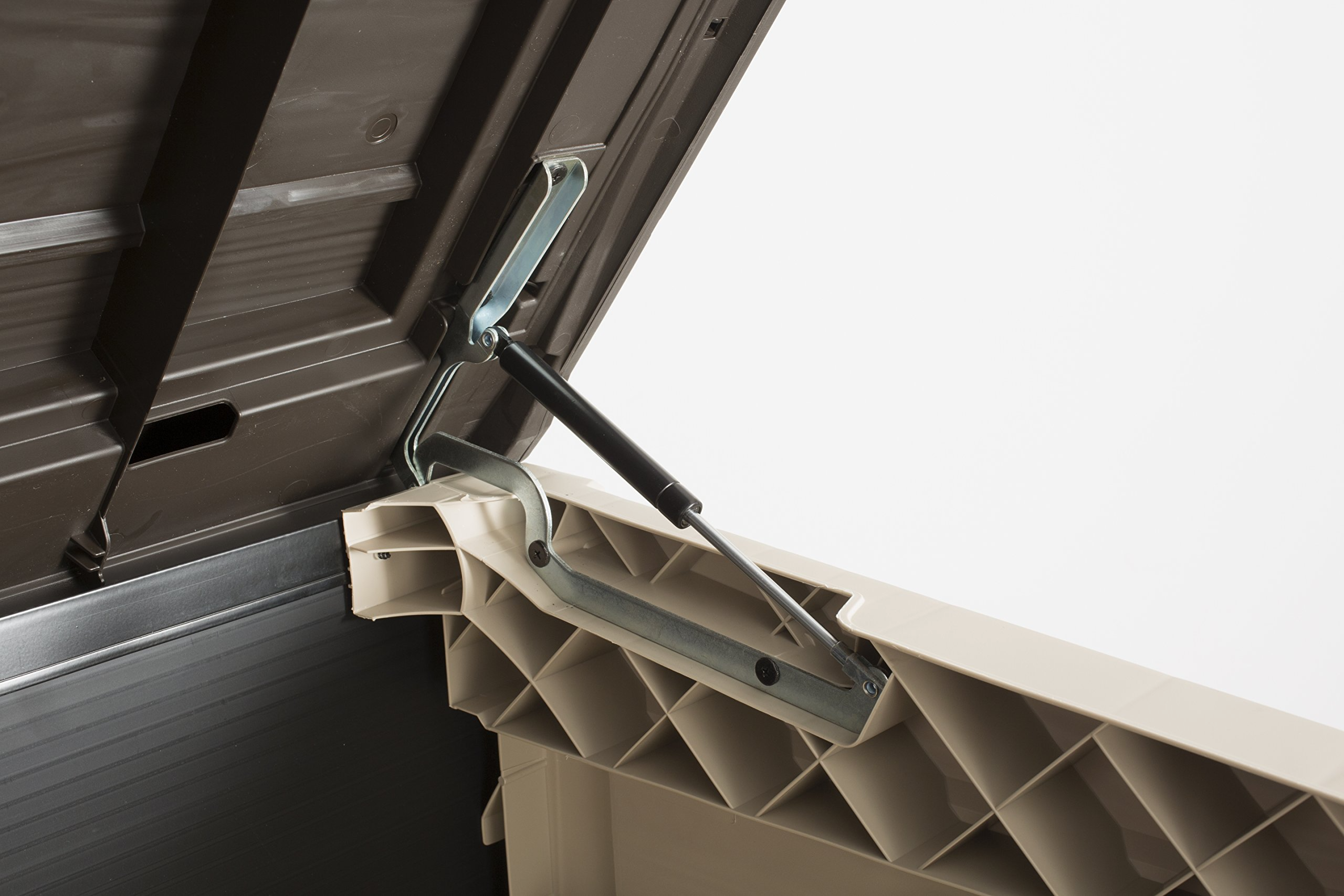 【Storage Shed】【BS】Plastic Storage Unit Box Garden Outdoor Sheds Wheelie Bins for Tools Bikes Lawn Mowers