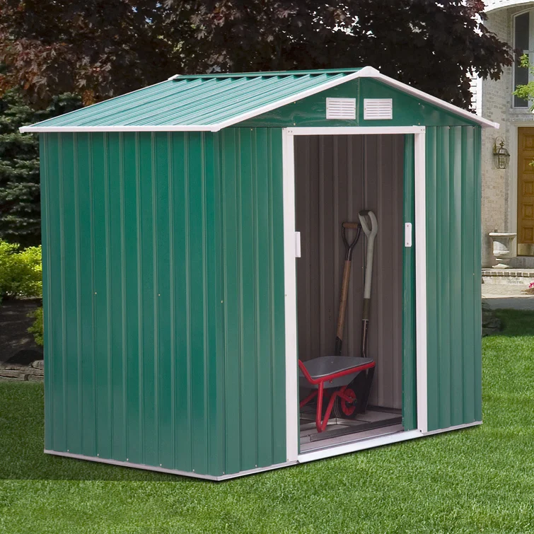 7 ft. W x 4 ft. D Tool Shed