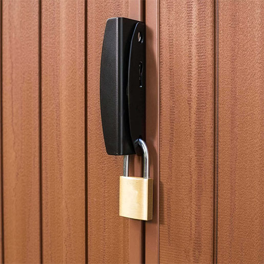 KETER DARWIN 4x6 SHED GARDEN STORAGE BROWN