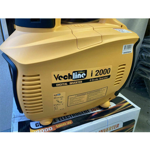 Vechline Generator 240v Petrol Portable Suitcase i2000 1800w Caravan Motorhome