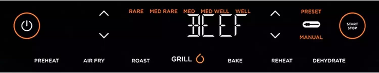 Ninja Foodi MAX Health Grill and Air Fryer [AG551UK], 3.8 L, Grey/Silver