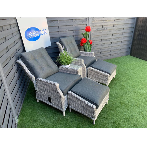 Venetian Rattan - Casual Set - Cloudy Grey or Willow