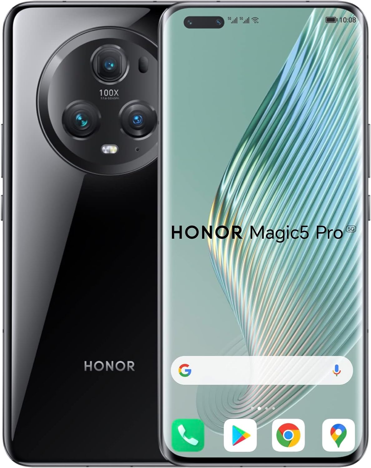 HONOR Magic5 Pro, 5G Smartphone, 512GB 12GB RAM, Dual SIM, Black