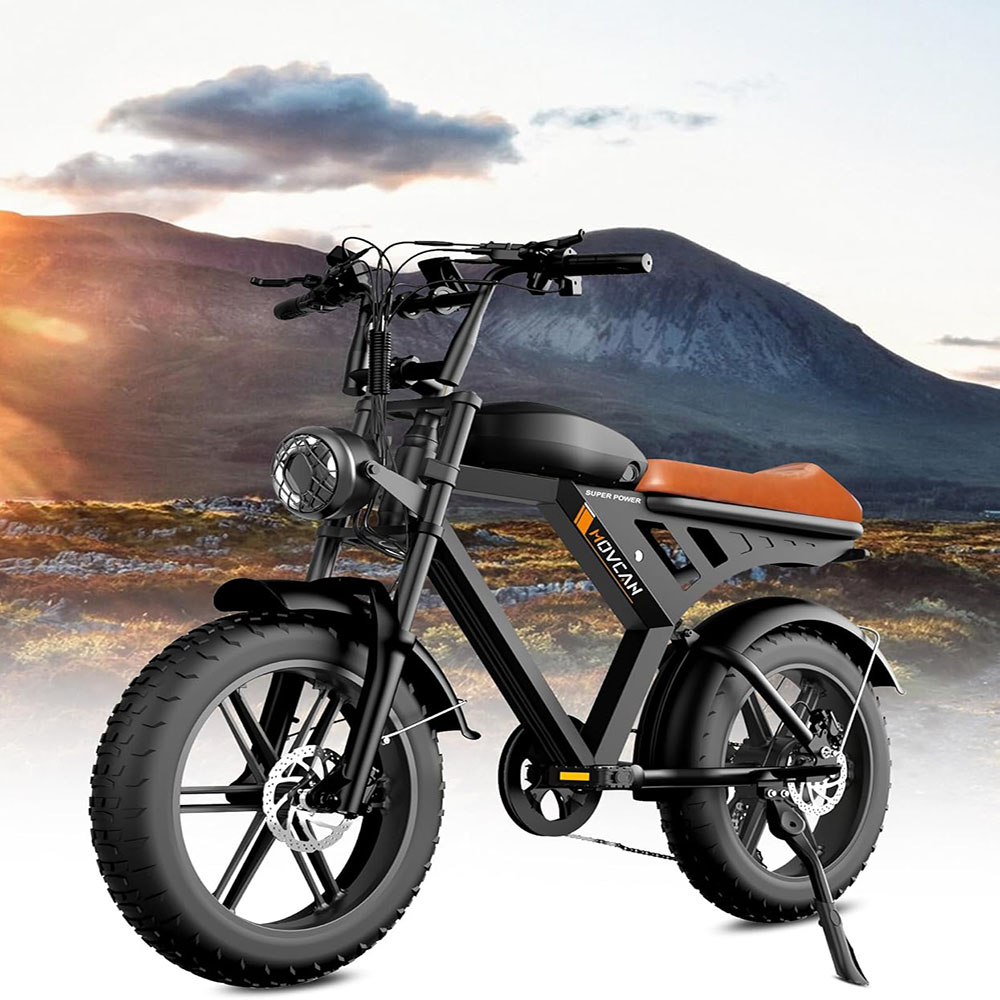 MOVCAN Fat Tire Electric Bike for Adults