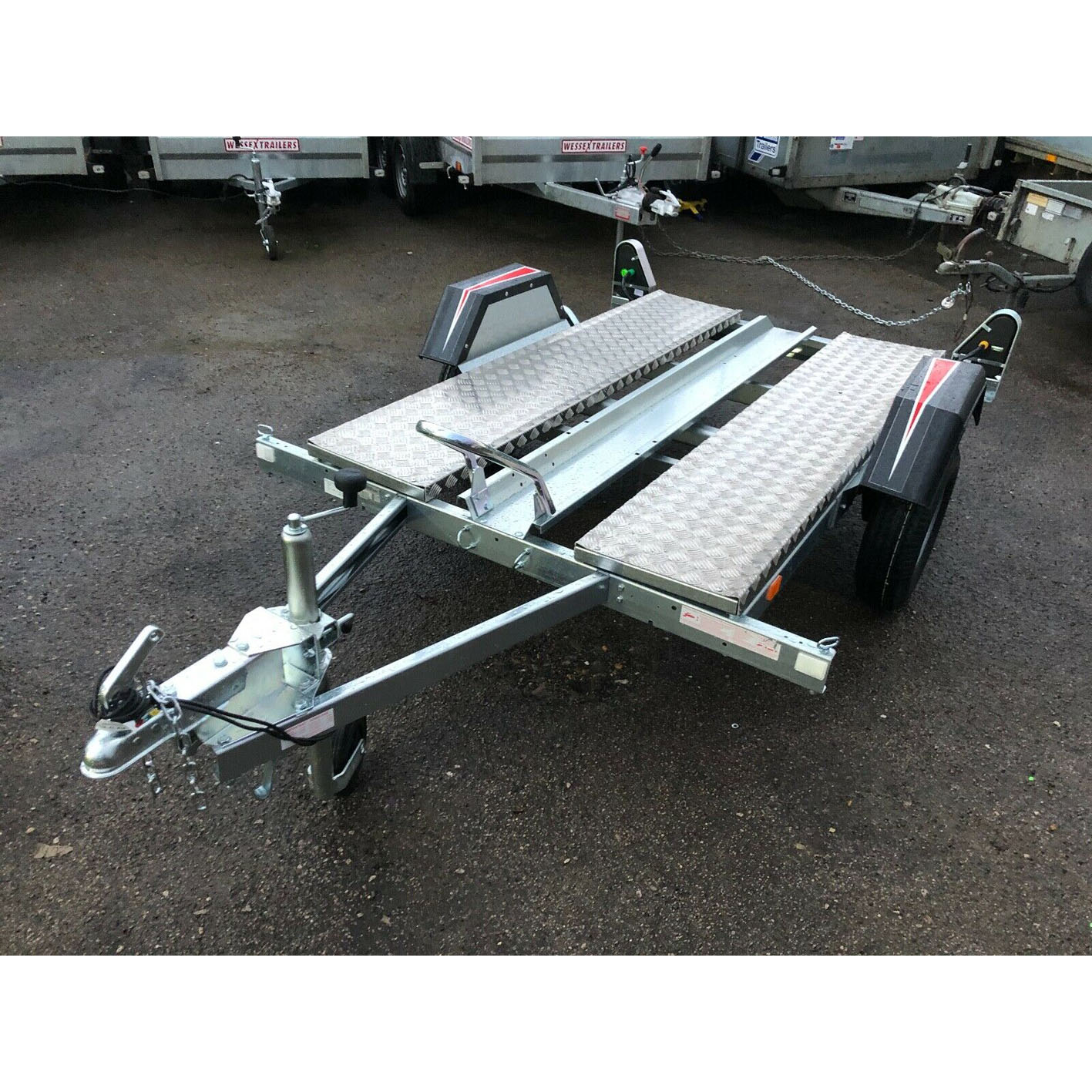 Erde CH451 Single Motorcycle Bike Motorcycle Trailer