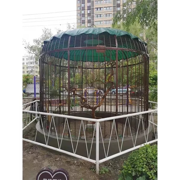 IRON DECORATIVE LARGE OUTDOOR BIRD CAGE