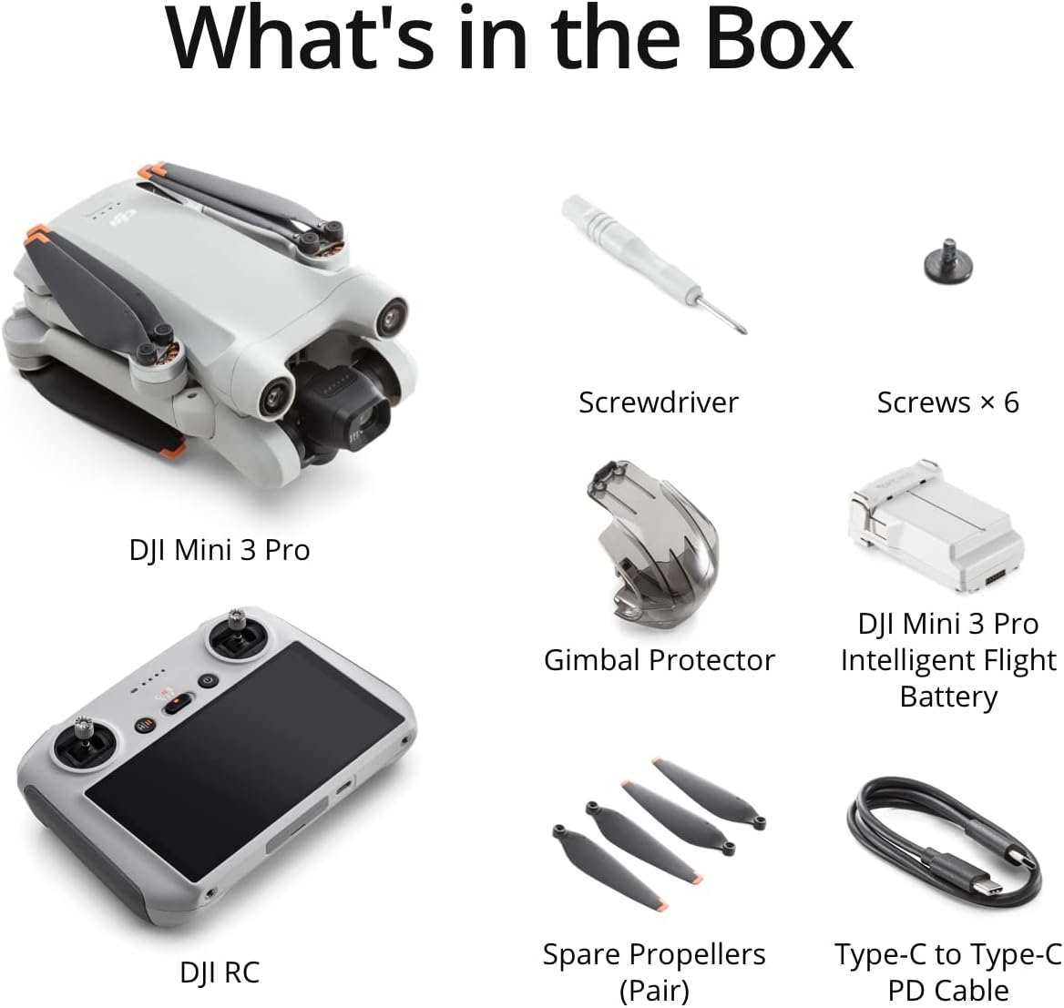 DJI Mini 3 Pro (DJI RC), Lightweight Foldable Camera Drone with 4K60fps Video